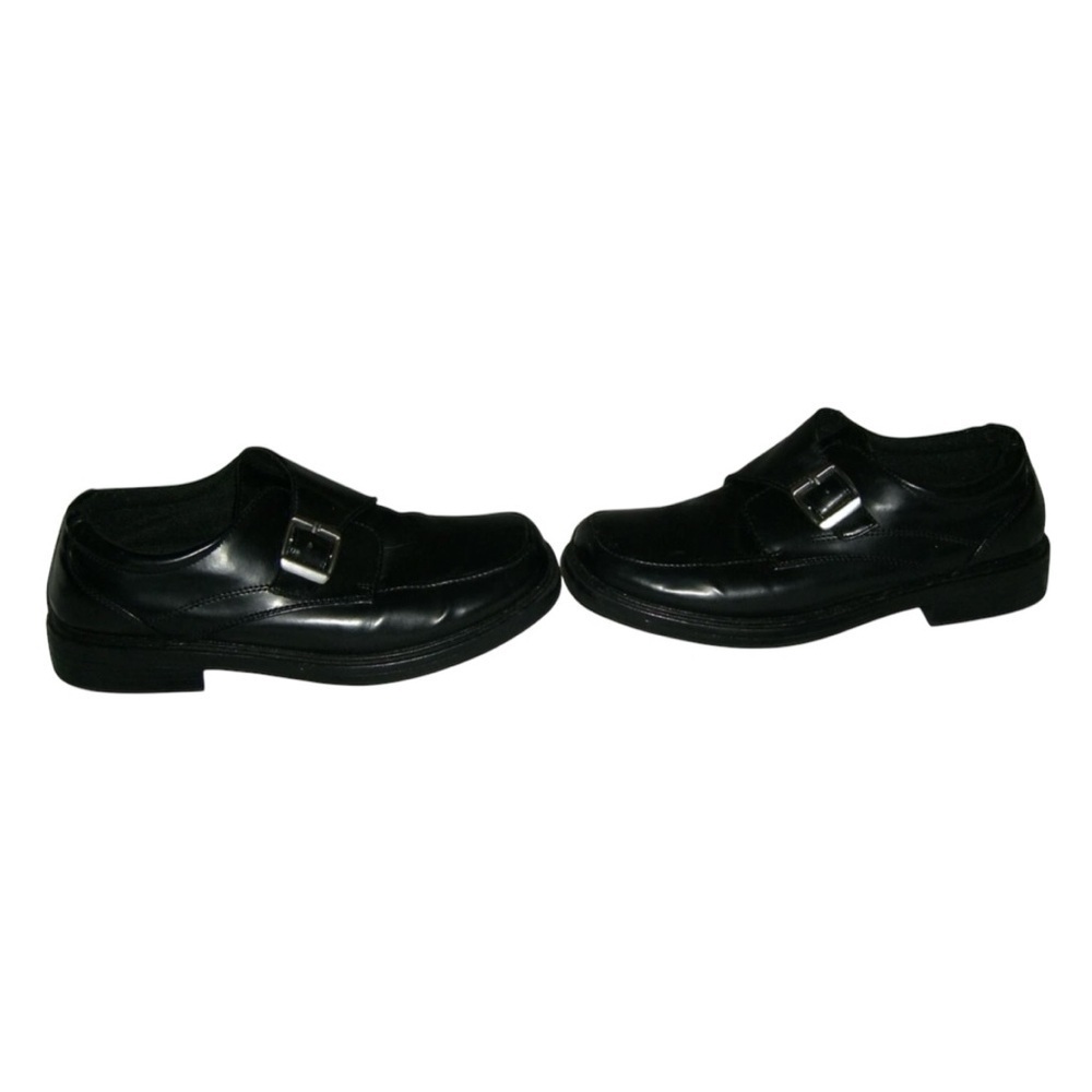 Sonoma Loafers Vintage 90's Black Buckle Dark Academia Preppy Minimalist Dadcore